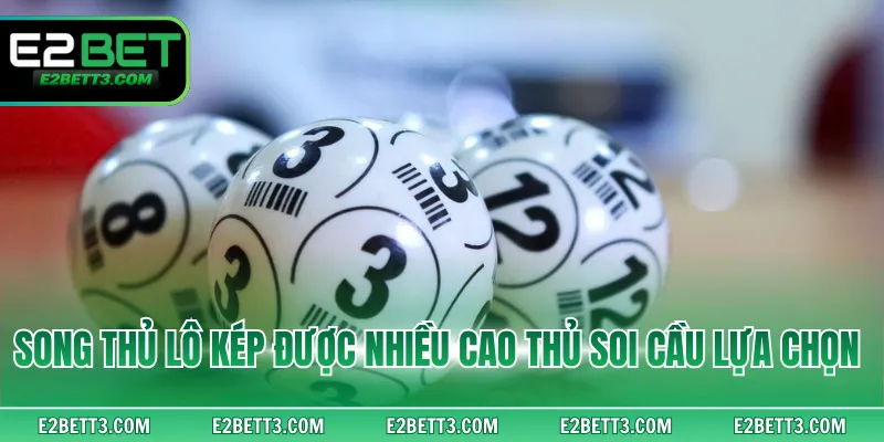 Song thủ lô kép được nhiều cao thủ soi cầu lựa chọn
